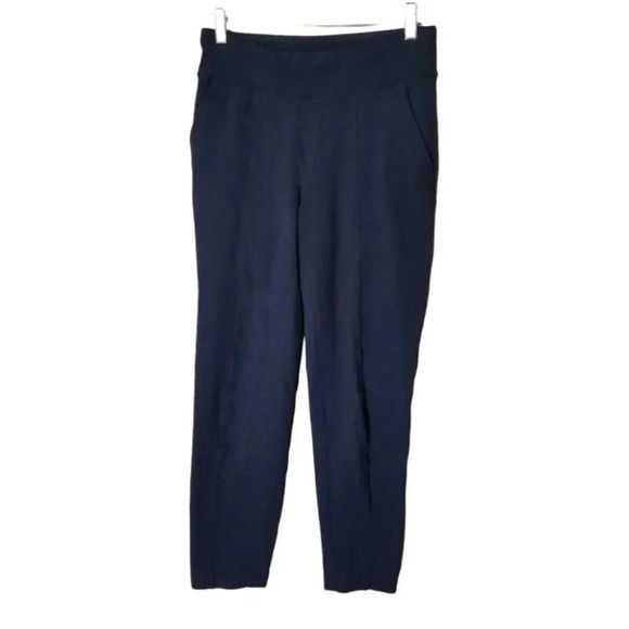 Kit and Ace Navy Blue  On Repeat Pleated Trousers 2 - Picture 3 of 15